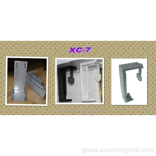 Under Desk Computer Mount Best Sell Under desk metal Adjustable cpu holder Supplier